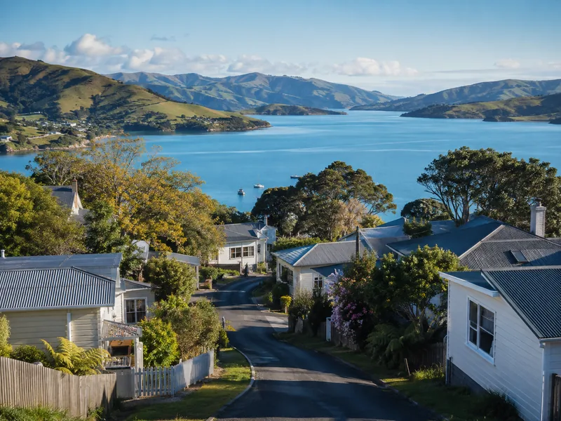 Oneroa, the main village on Waiheke Island